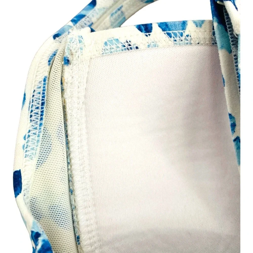 NIPTUCK SWIM Tummy Control Multifit‎ Cup Geometric One Piece Swimsuit sz 4